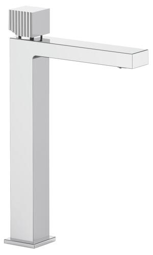 Robinet mitigeur de lavabo taille XL, finition chromée - Rolf